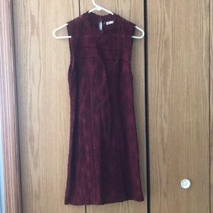 Hollister red dress